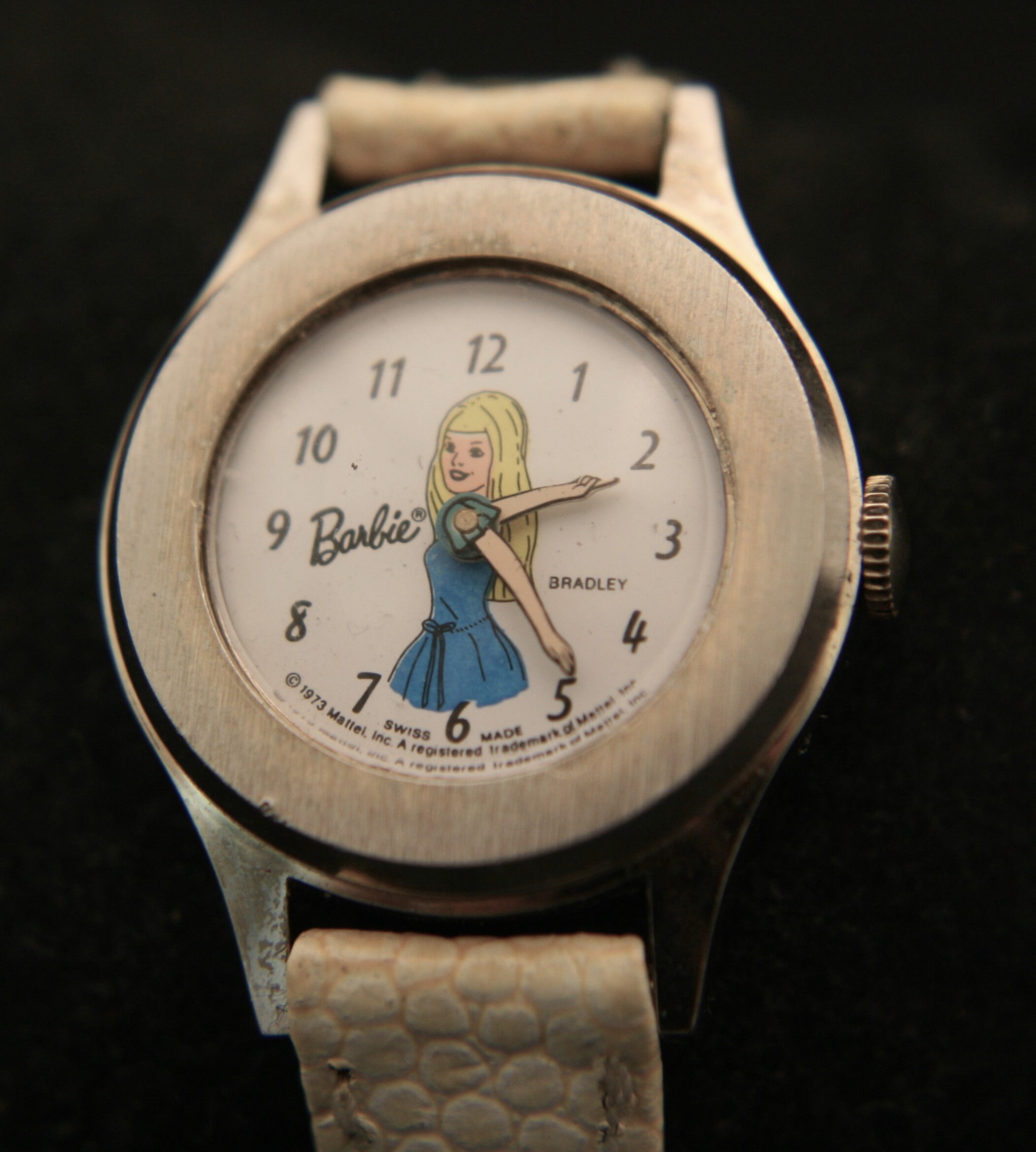 Vintage Bradley Barbie 1970's Ladies Swiss Made 1 Jewel Manual Watch Jewellery Watches Wrist Watches Womens Wrist Watches 