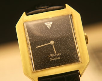 Vintage Wittnauer Geneve 17 Jewel Swiss Men's Dress Watch