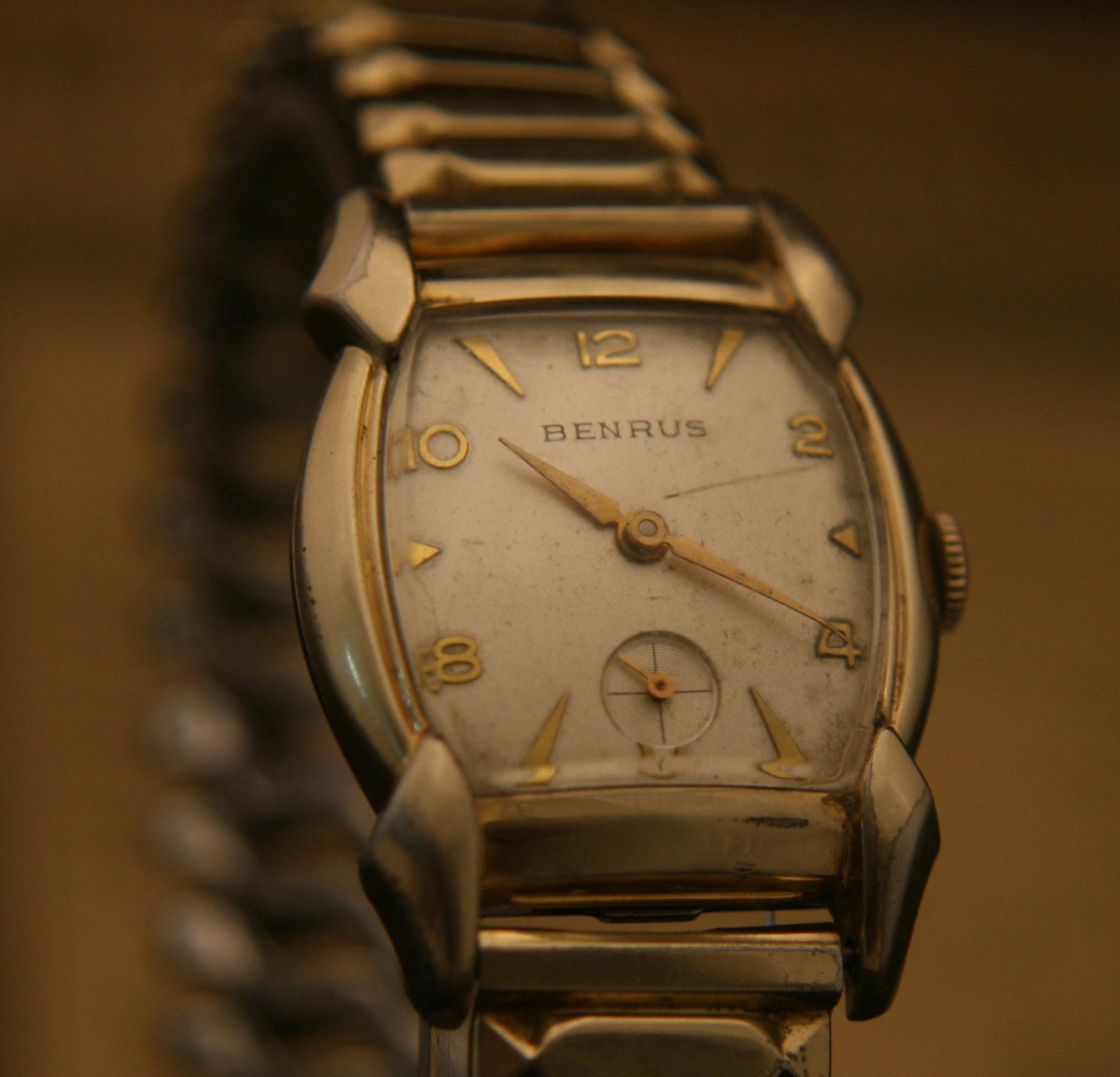 Benrus Gold Watch - Etsy