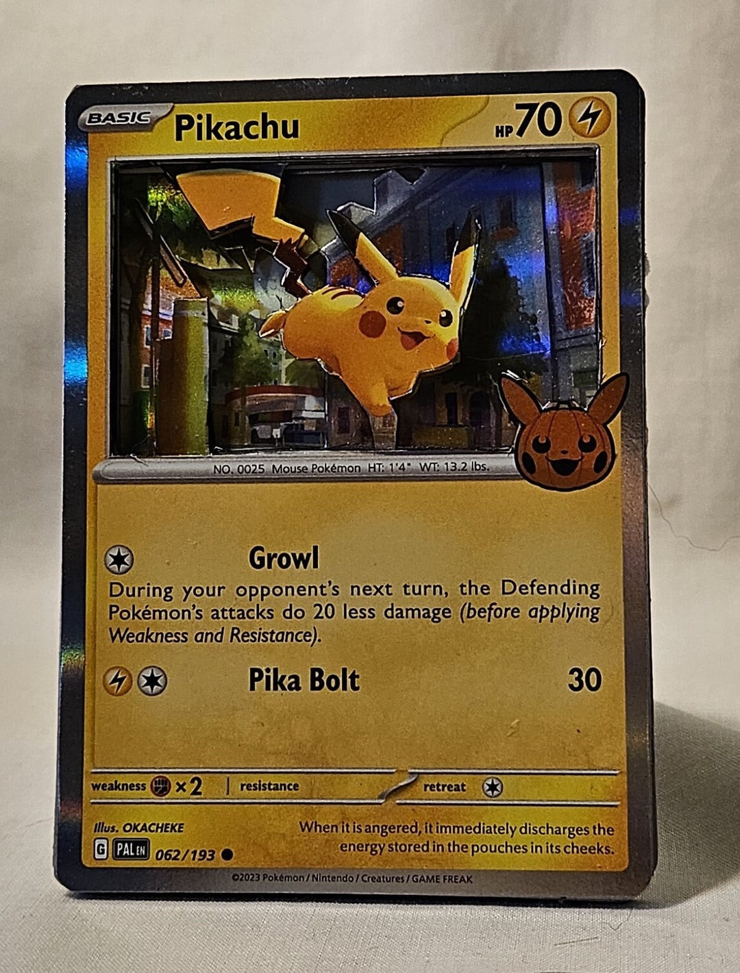 2023 Halloween 3D Pokemon Cards Single Collections Part 2 - Etsy