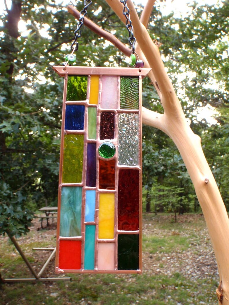 Mini Stained Glass Sun Catcher Gift Idea Etsy Australia