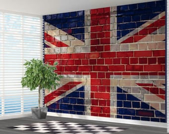 Union Jack Wall Art - Etsy UK