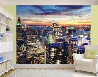 37609749 New York City Manhattan black and white photo Wallpaper wall mural 37609749 New York City Manhattan black and white photo Wallpaper wall mural