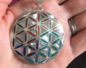 Andean Blossoming into Fulfillment Pendant