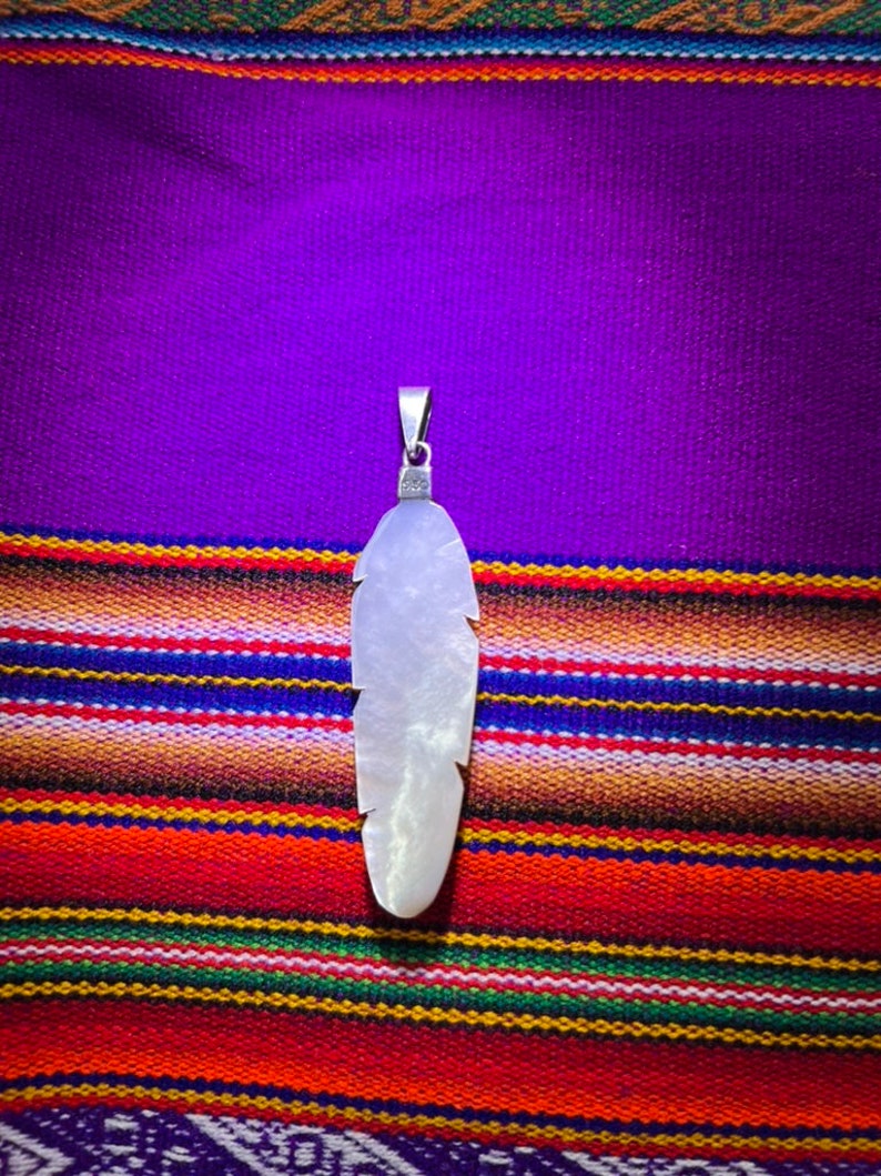 Andean Archetype and Feather Pendant image 2