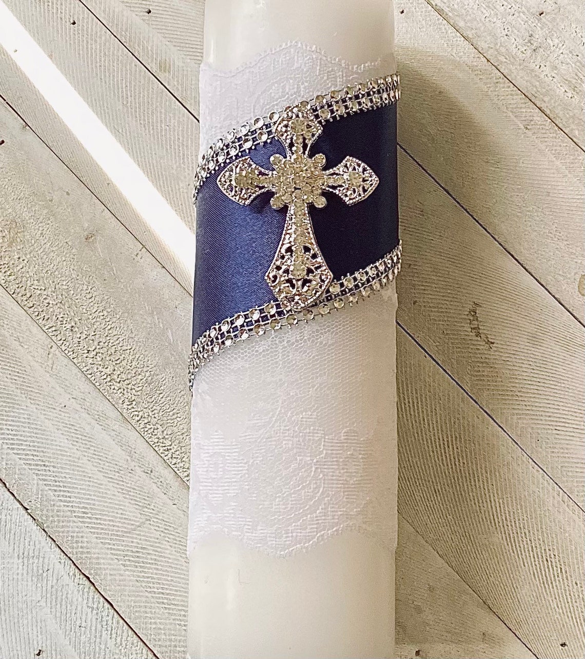 Baptism Candle Set. Personalized Baptism Candle Set. Boy Etsy