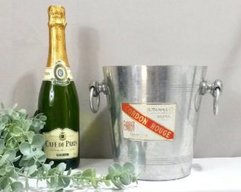 Mumm Cordon Rouge Ice Bucket - Mumm Champagne - Cordon Rouge - Champagne Bucket Vintage - Party Coolers France