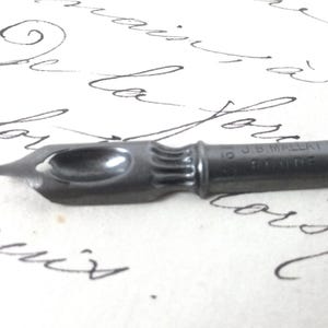 Juego de 16 puntas antiguas para pluma de tinta - Puntas de escribano - Accesorios de escritura vintage - Puntas para tintero - Puntas para embalaje - Artículos de joyería