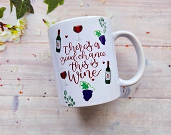 There's a Good Chance This is Wine - Mug