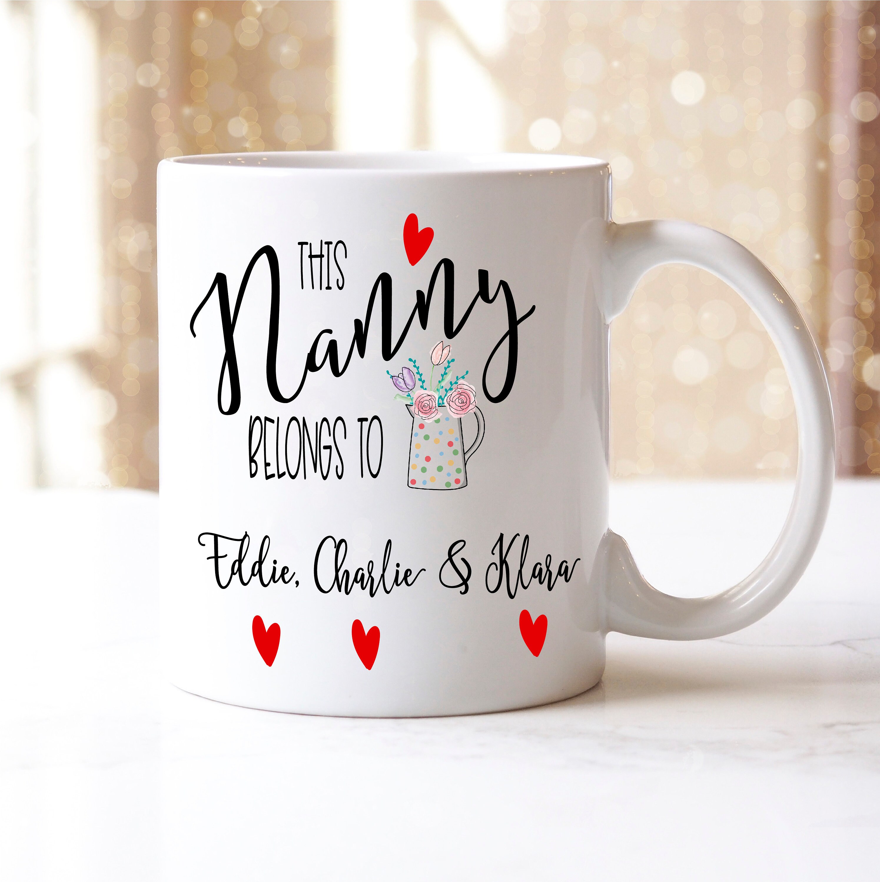 This Nanny Belongs to Gift From the Grandchildren Mug Etsy UK