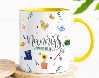 Personalised Gardeing Mug - Mum's, Nanny's, Dad's, Grandad's Mug