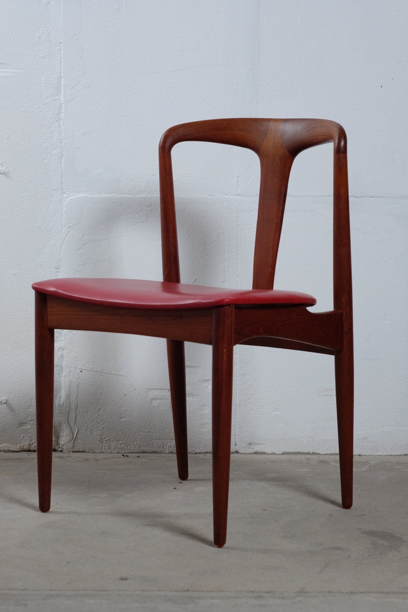1960s Set of 4 Model Juliane Dine Chairs in Teak by Johannes Andersen