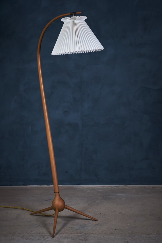 Vintage Floor Lamp By Severin Hansen 1950s Denmark