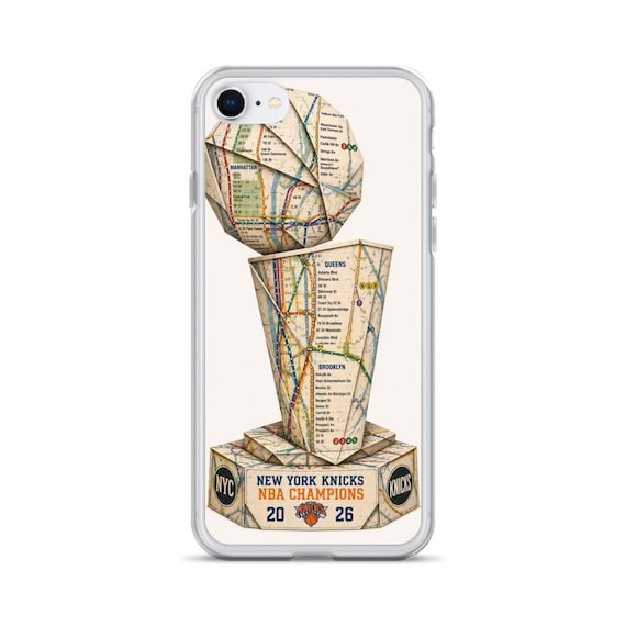 Knicks 2026 NBA Champions NYC Subway Clear Case for iPhone®