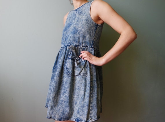jeans sarafan dress