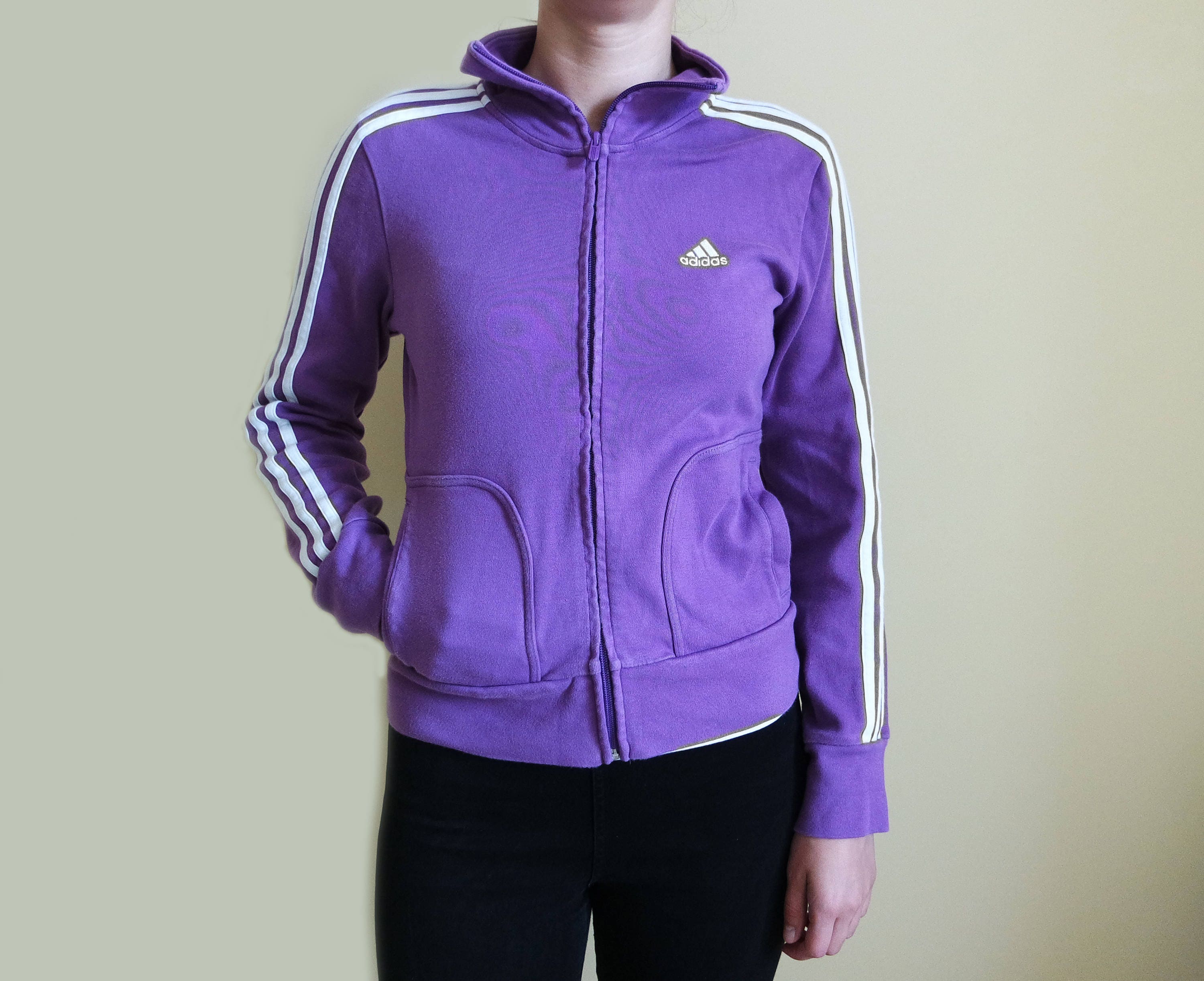 veste adidas fleur femme