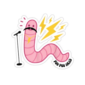 Vanderpump Rules Sticker | You&#39;re a Worm With a Mustache | VPR | Bravo TV | Reality TV Quotes | Stickers