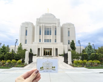 Custom LDS Temple Recommend Holder