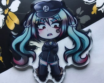 Sadistic Music Factory Hatsune Miku 3 Acrylic Charm Etsy