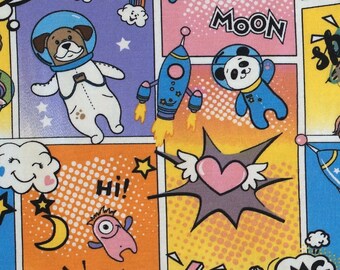 Blaue Haare Comic Madchen Etsy