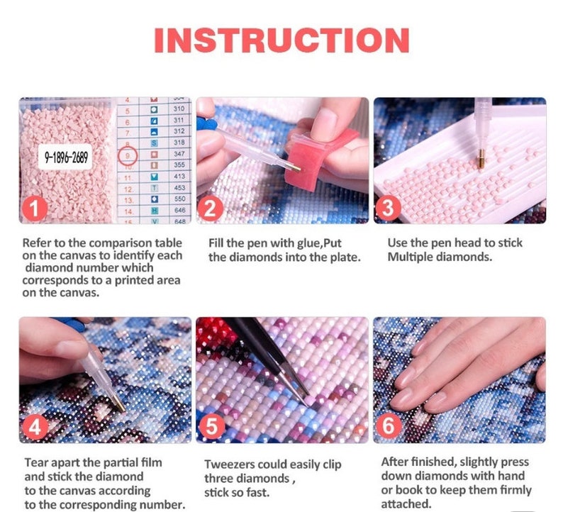 DIY 5D Diamond, Harry Styles Art, Embroidery, Rhinestone Round Drill