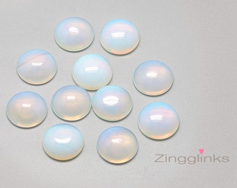 100 pc 5-6mm diameter Multi Colored Round Porcelain Cabochons MIS-079