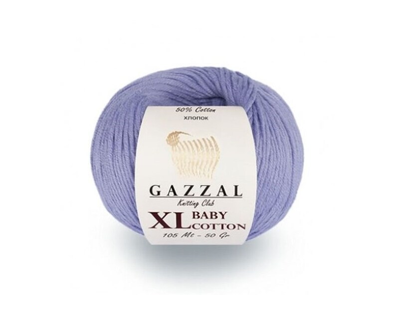 Cotton blend yarn Gazzal Baby Cotton XL / DK Worsted baby yarn Etsy
