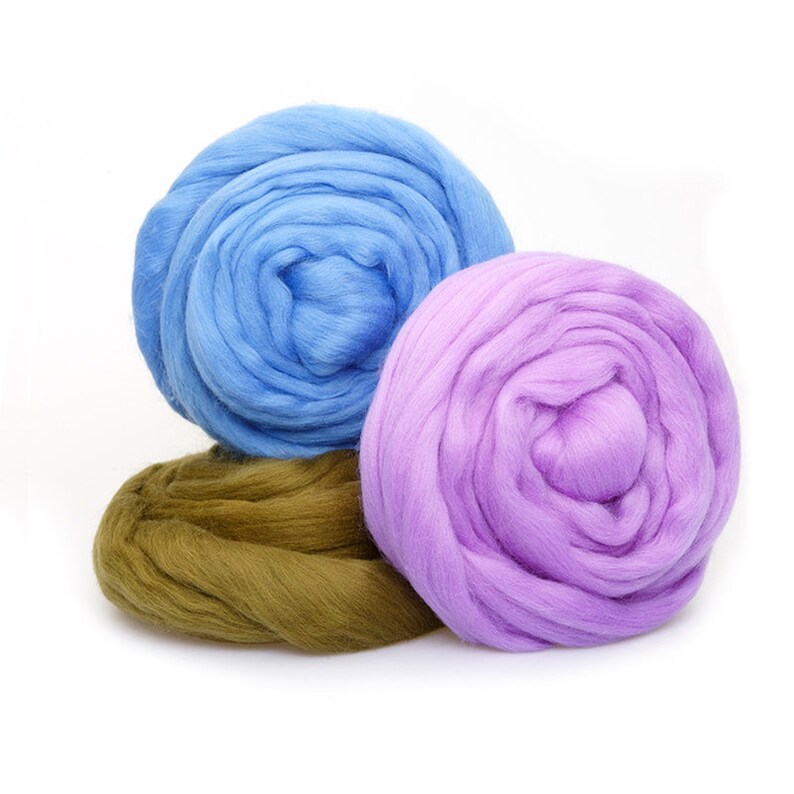 Felting wool 19 mc Australian merino wool / Roving felt / Etsy