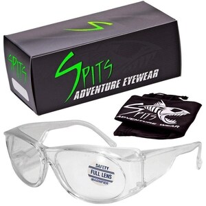 Mag-Safe Full Magnifying Reader Safety Glasses Reading Magnifier Eyewear Available from 1.25-3.00