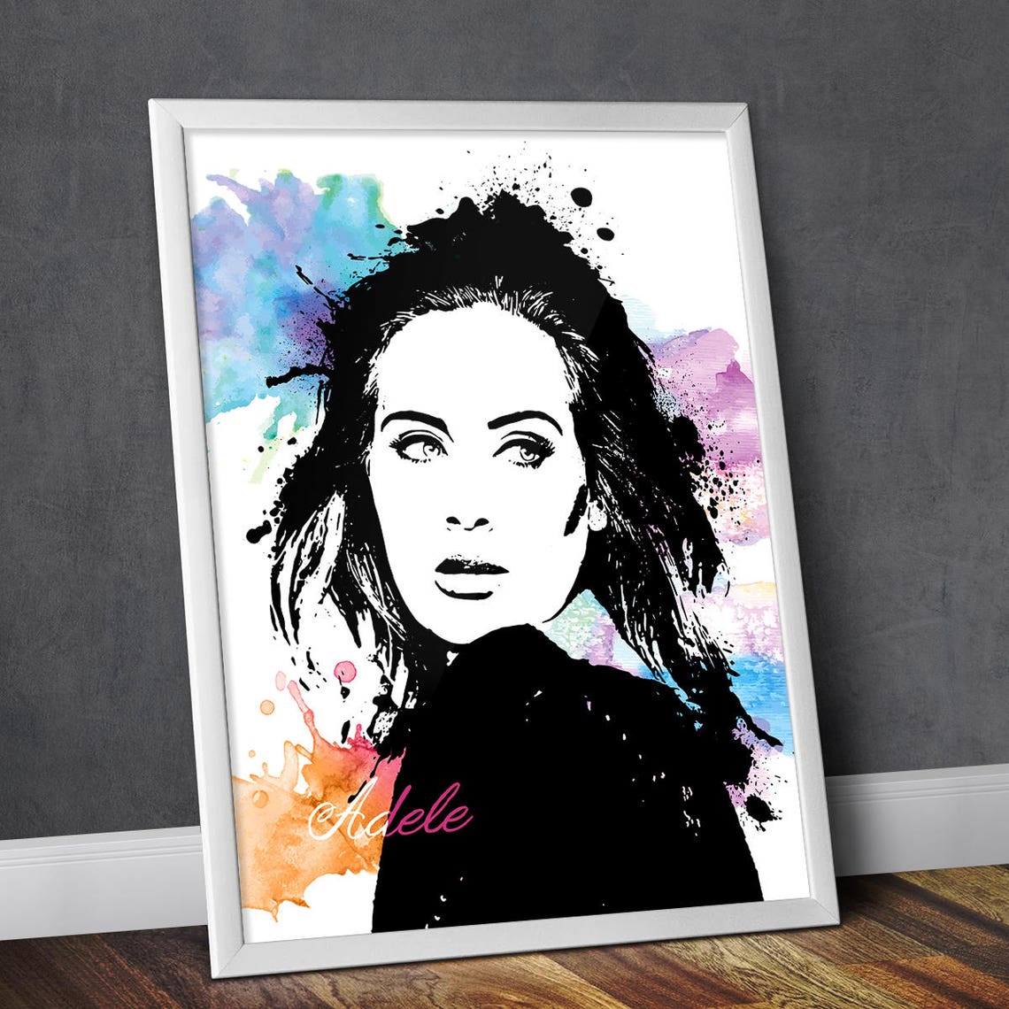 Adele Adele Art Adele Poster Adele Print Personalities | Etsy
