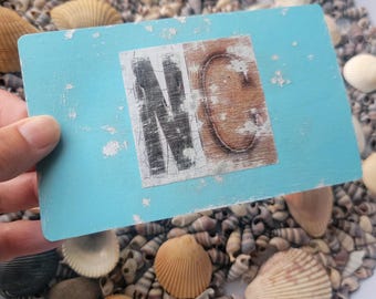 NC Postcard North Carolina Postcard Mail Stationary Letter Writing Hello From NC Vacation Postcard from the Beach Ocean Unique Post Card SC