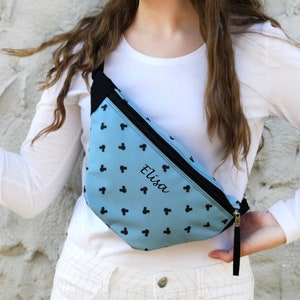 Disney Fanny Pack, Mickey Cross Body Bag, Women Sling Bag, Mickey Mouse Travel bag, Crossbody Bag, Gift for Mickey Lovers