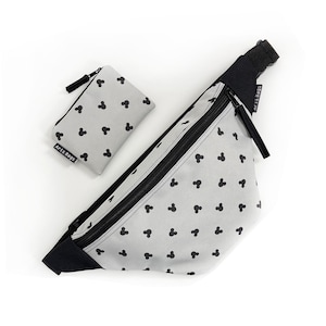 Disney Fanny Pack, Mickey Cross Body Bag, Mickey Coin Purse, Mickey Mouse Travel bag, Disney Crossbody Bag, Christmas gift for Mickey Lovers