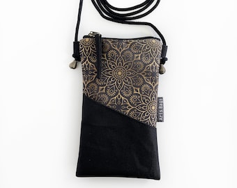 Umhängetasche für Damen, kleine Reisetasche, Mini-Umhängetasche mit leichtem Kordelband, Handytasche, Geburtstagsgeschenk für Sie