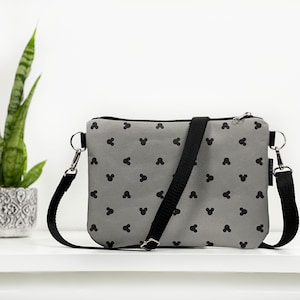 Mickey Mouse Purse, Disney Crossbody Bag, Minnie Crossbody Purse, Personalized Disney Bag, Customizable Disney Pouch, Gift for Mickey Lovers