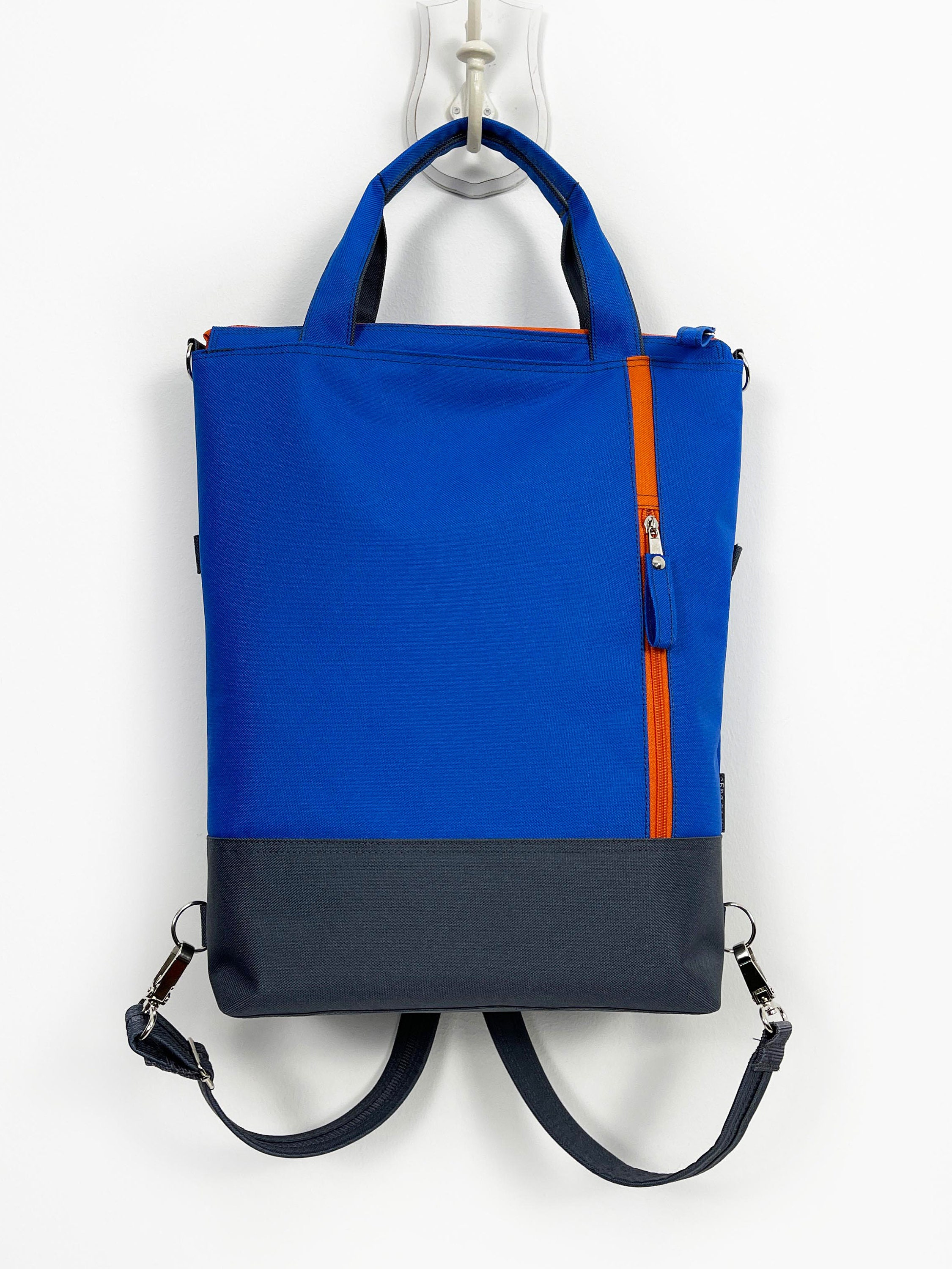 Convertible Laptop Backpack Tote Messenger 15.6\