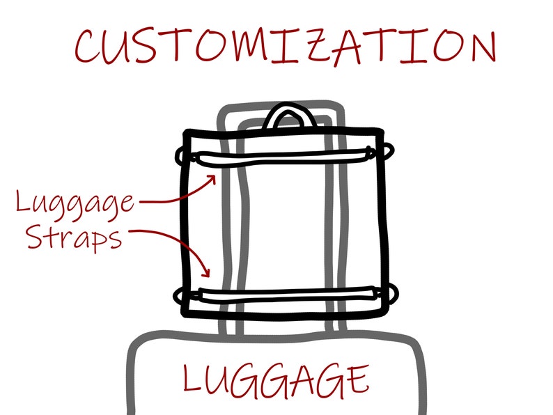 Carry on Straps Rolling Luggage Strap Roller Bag Strap Etsy