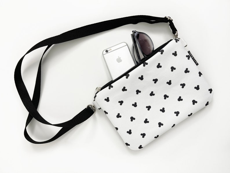 Mickey Mouse Purse Disney Crossbody Bag Minnie Crossbody Etsy