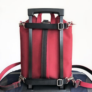Carry On Straps, Rolling Luggage Strap, Roller Bag Strap, Trolley Strap, Webbing Strap for Messenger Suitcase, Adjustable Utility Strap Belt image 2