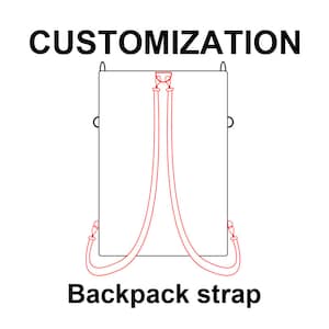 Rucksackgurt-Upgrade für Ihren Rucksack, Anpassung von Rucksackgurten, Upgrade für Umhängegurt, Anpassung von Schultergurten