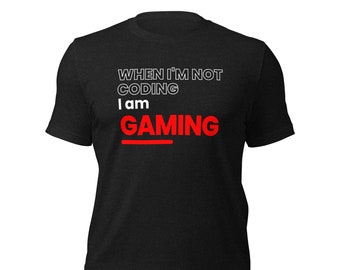Gamer Software Developer Shirt Camiseta de ingeniero informático para programador de computadoras Camiseta de codificación para regalo de ciencias de la computación para Gamer
