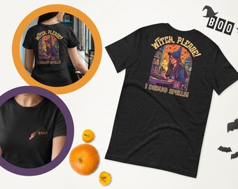 プログラマー向けハロウィンTシャツ、ITハロウィンTシャツ、プログラマー向けユーモアTシャツ、オタク向けハロウィンTシャツ、プログラマー向け魔女Tシャツ、プログラマー向け彼へのギフト、彼女へのギフト