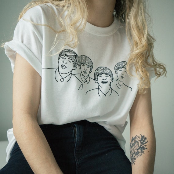 The Beatles T Shirt John Lennon Shirt Paul Mccartney Shirt Etsy