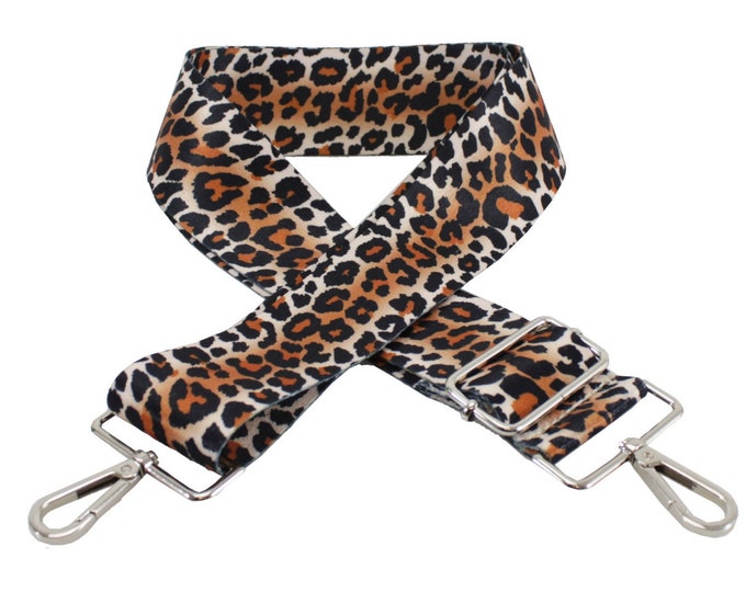 Leopard Print Replacement Bag Straps Purse Straps