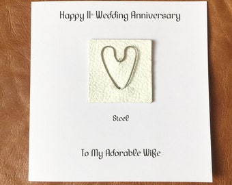 11th anniversary etsy