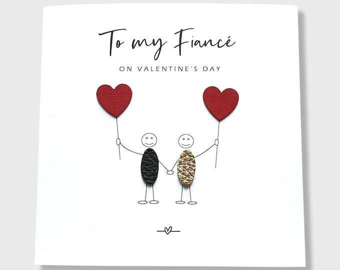 Valentine's Day Card for Fiancé