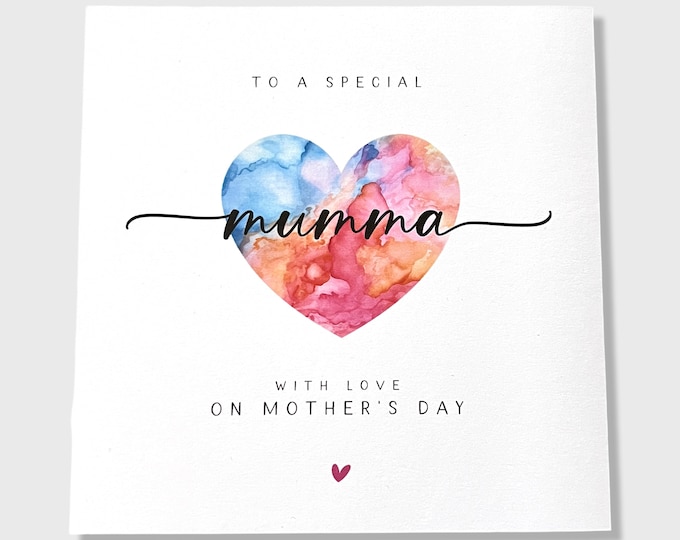 Mother's Day Card Special Mumma Mama Mummy Mum Mammy Mam