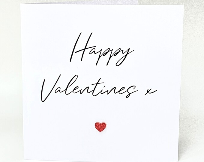 Valentine's Day Card Him Her Husband Wife Boyfriend Girlfriend Fiancee Fiance