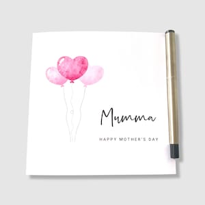 Carte Fête des Mères Maman Maman Maman Maman