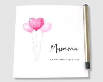 Mother's Day Card Mum Mumma Mummy Mom